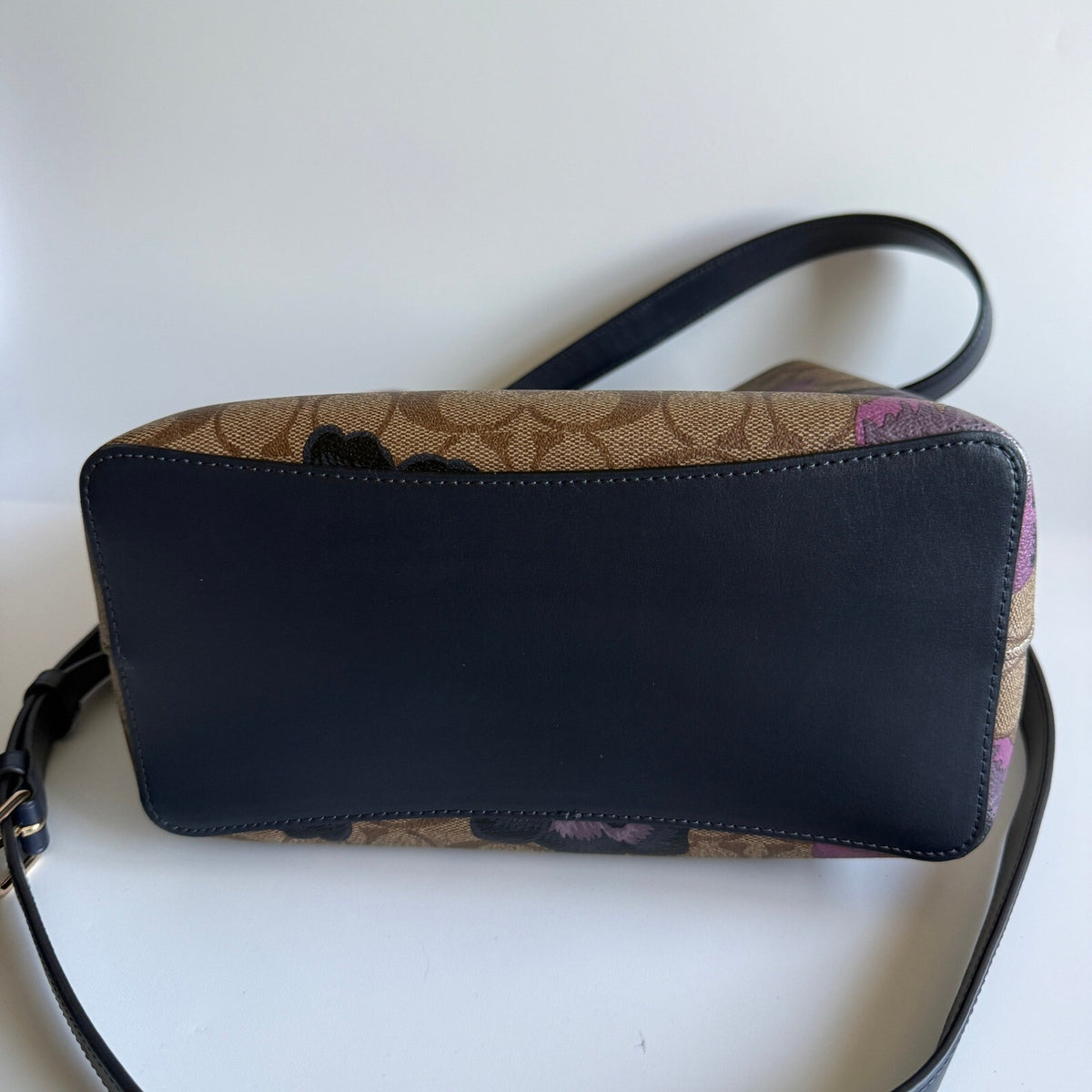 Coach Town Bucket Bag Khaki Floral Kaffe Fassett Signature Canvas C2800