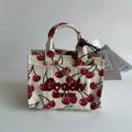 Coach Cargo Tote 20 Chalk Multi Canvas Bag CCH32