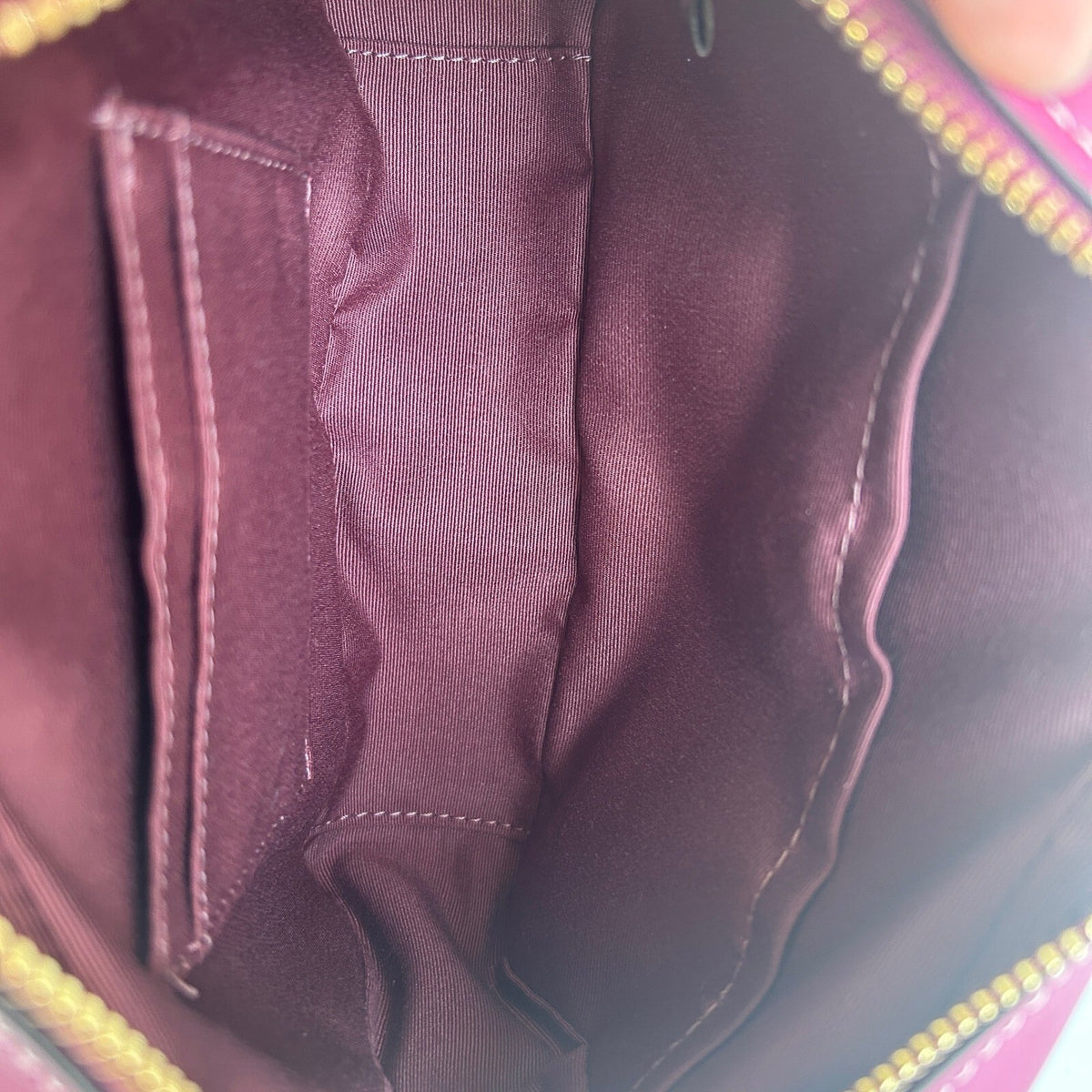 Coach Mini Jamie Camera Bag Pink Cherry Print Leather Crossbody CR173