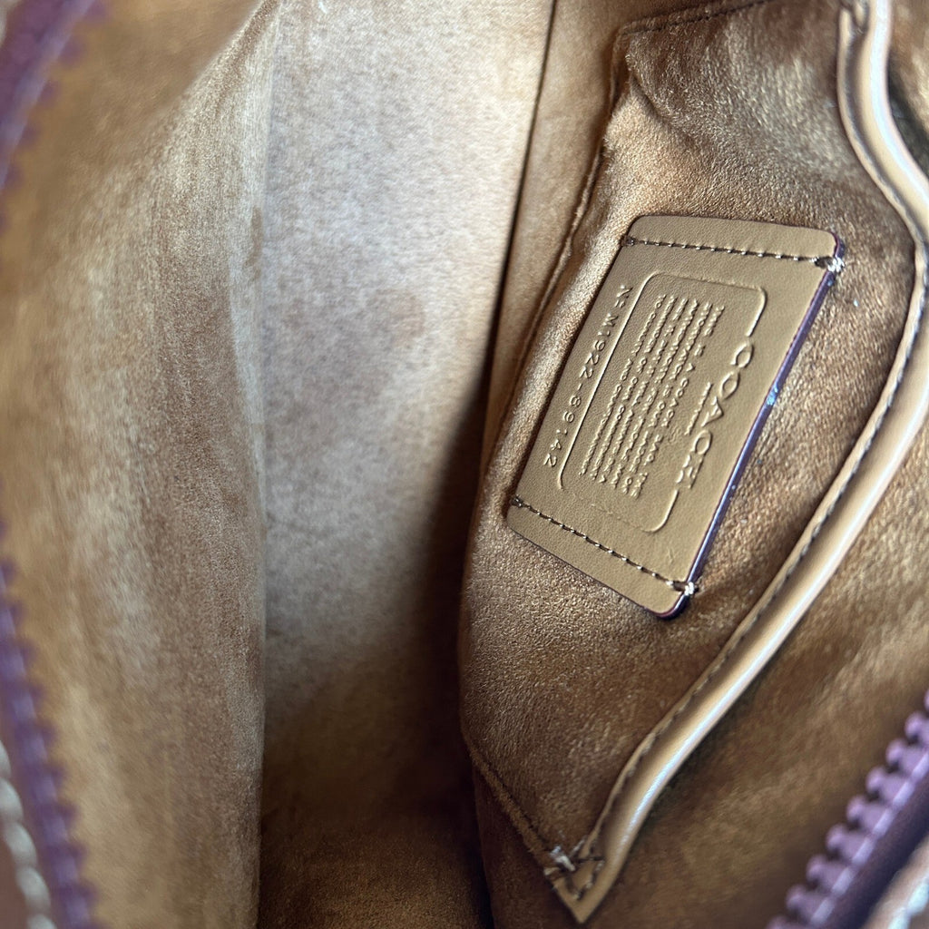 Coach Emery Crossbody Bag Horse and Carriage Coated Canvas Leather 89142