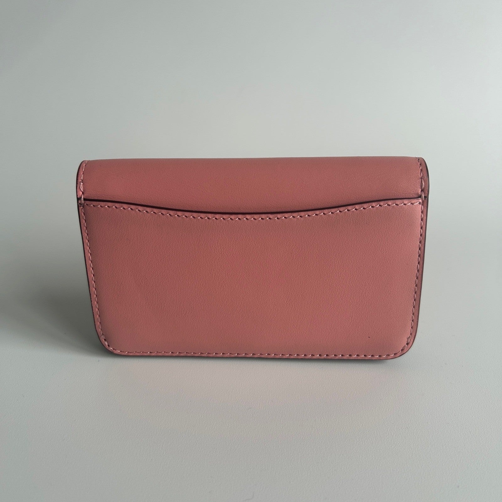 Coach Wyn Small Wallet Candy Pink Multi Leather Colorblock C5358 NEW