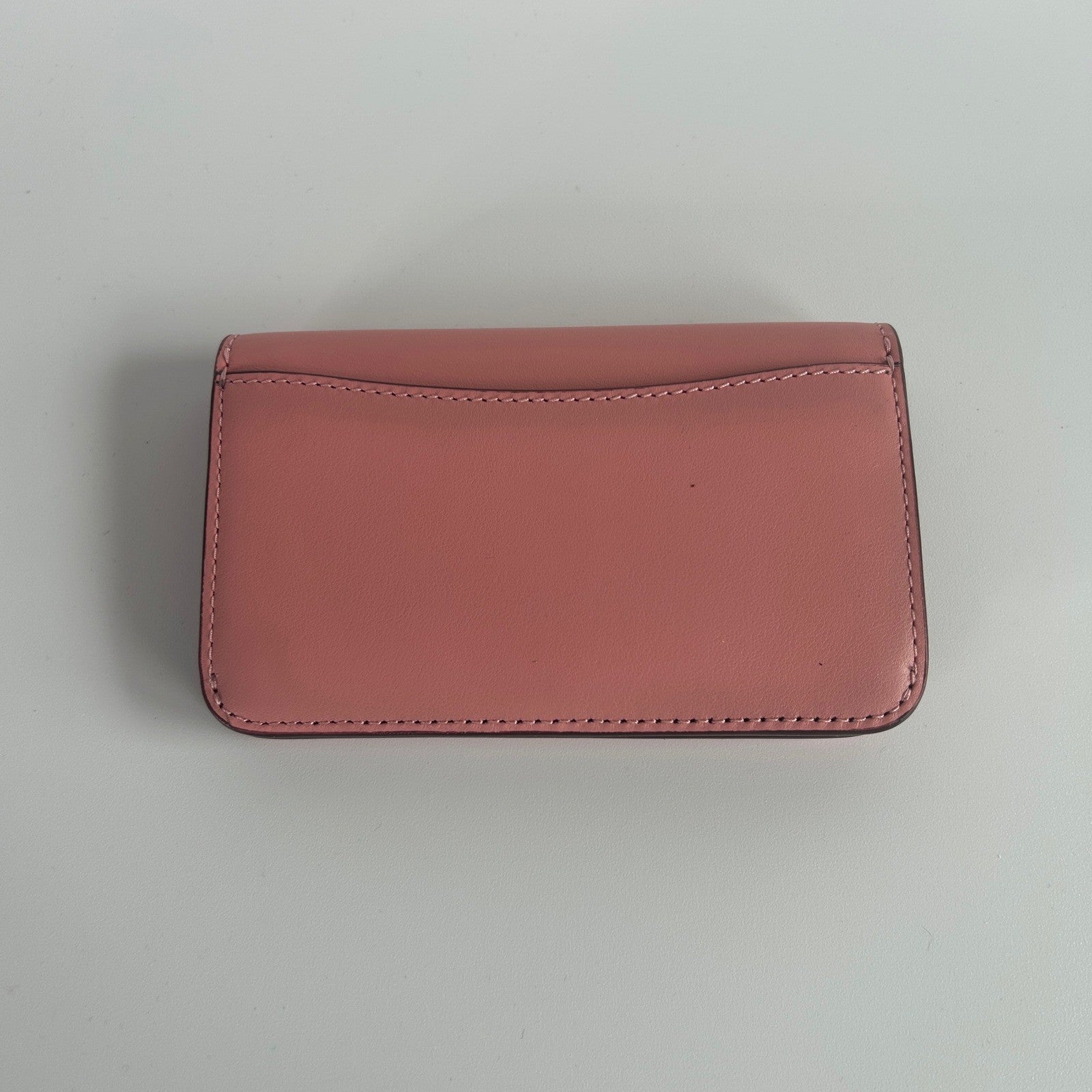 Coach Wyn Small Wallet Candy Pink Multi Leather Colorblock C5358 NEW