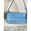 Coach Vintage Hamptons Light Blue Leather Hobo Bag Excellent