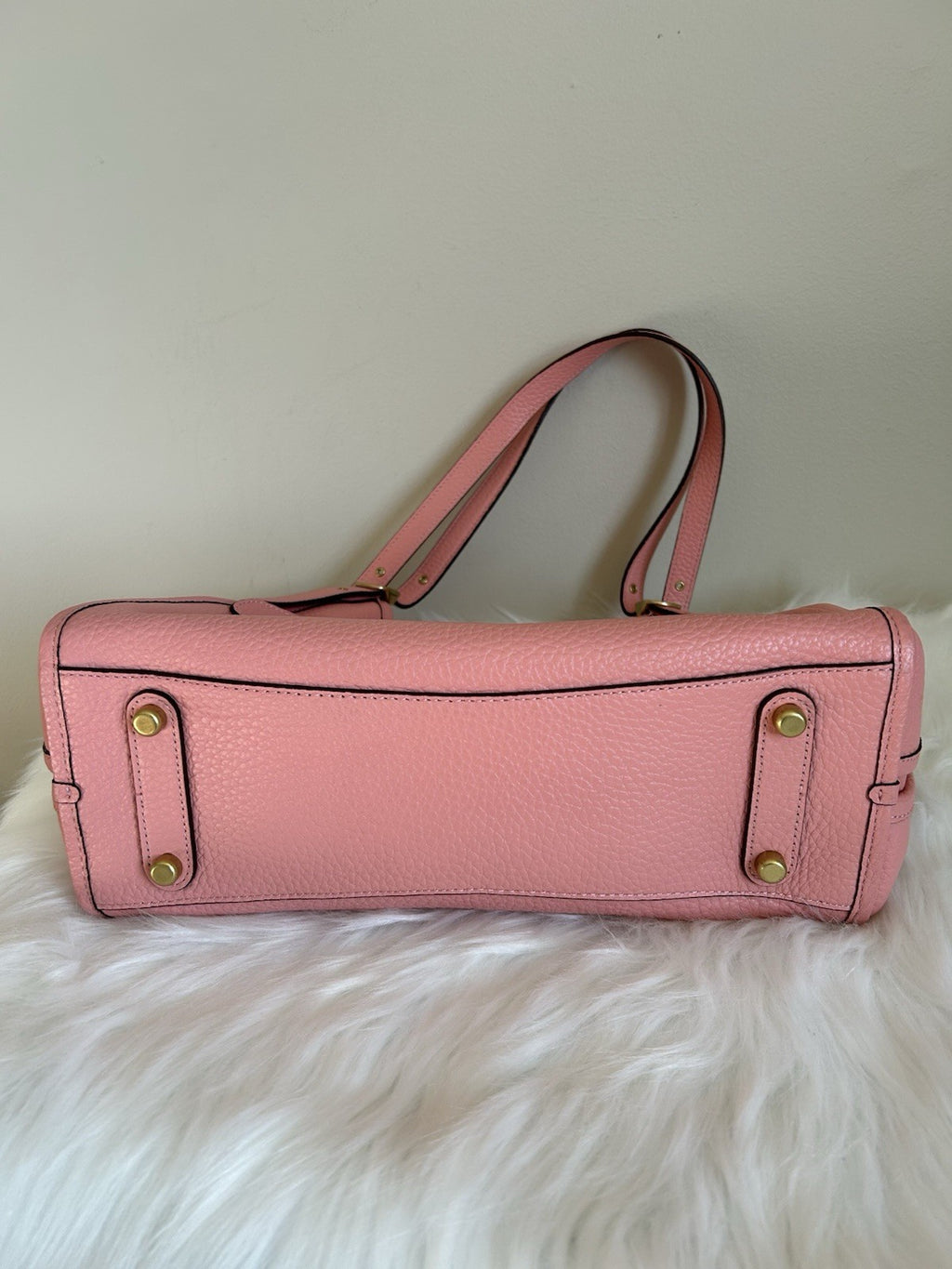 Coach Soft Pebble Leather Lori Shoulder Bag Candy Pink