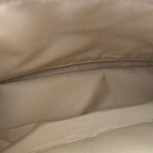 Coach Nolita 19 Chalk White Pebbled Leather Shoulder Bag Excellent