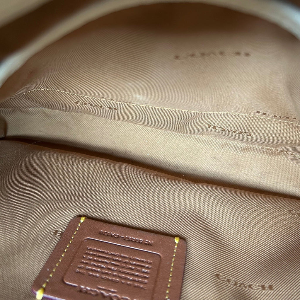 Coach Cassie 19 Chalk White Pebbled Leather Crossbody Bag Fair