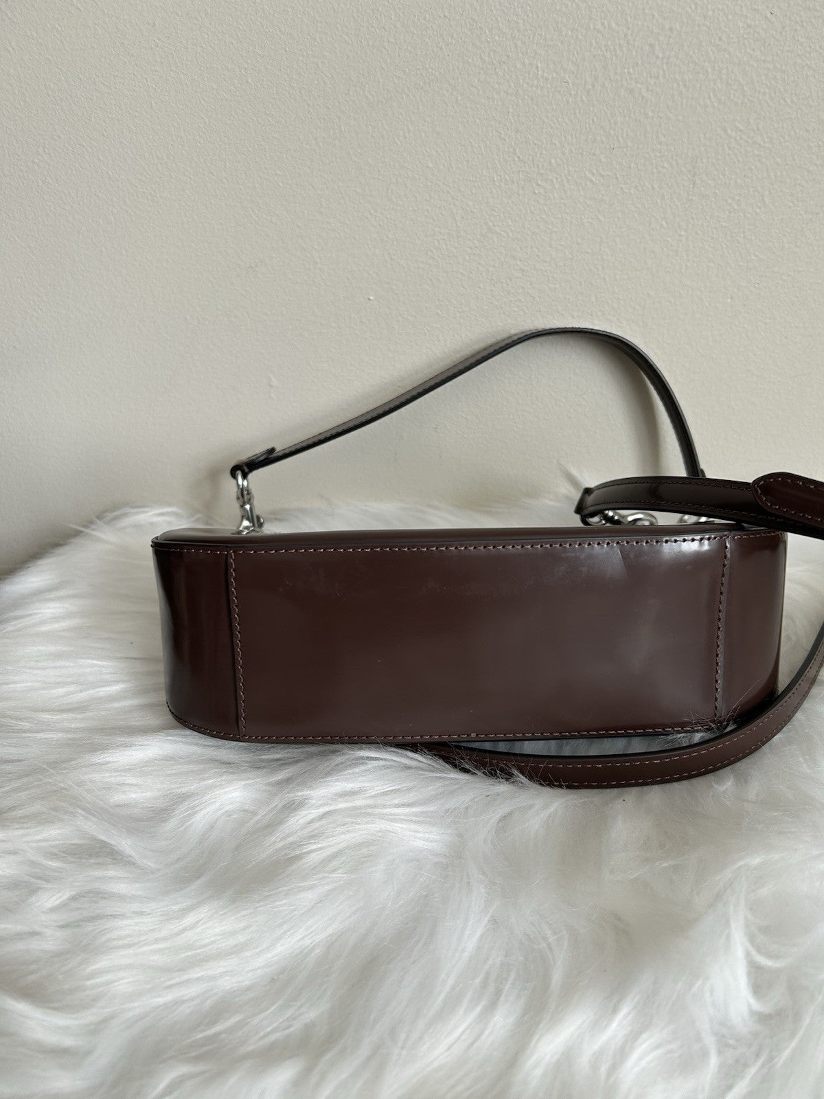Coach Teri Shoulder Bag in Silver/Maple