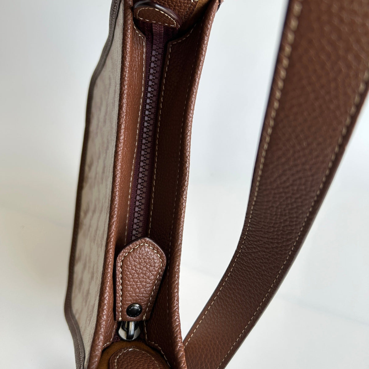 Coach Emery Crossbody Bag Horse and Carriage Coated Canvas Leather 89142