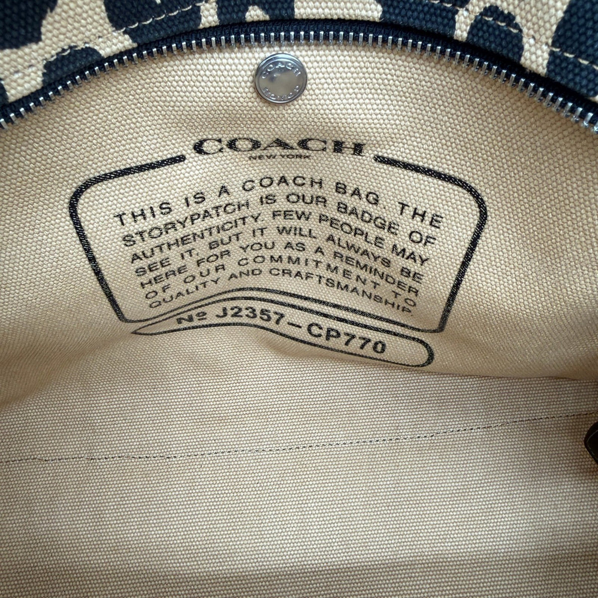 Coach Cargo Tote 26 Leopard Print Canvas Bag CP770 Crossbody Handbag