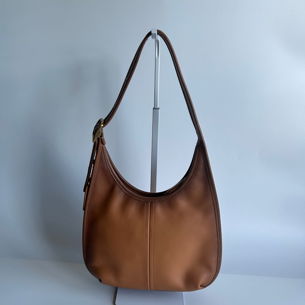 Coach Ergo British Tan Leather Hobo Shoulder Bag C2265