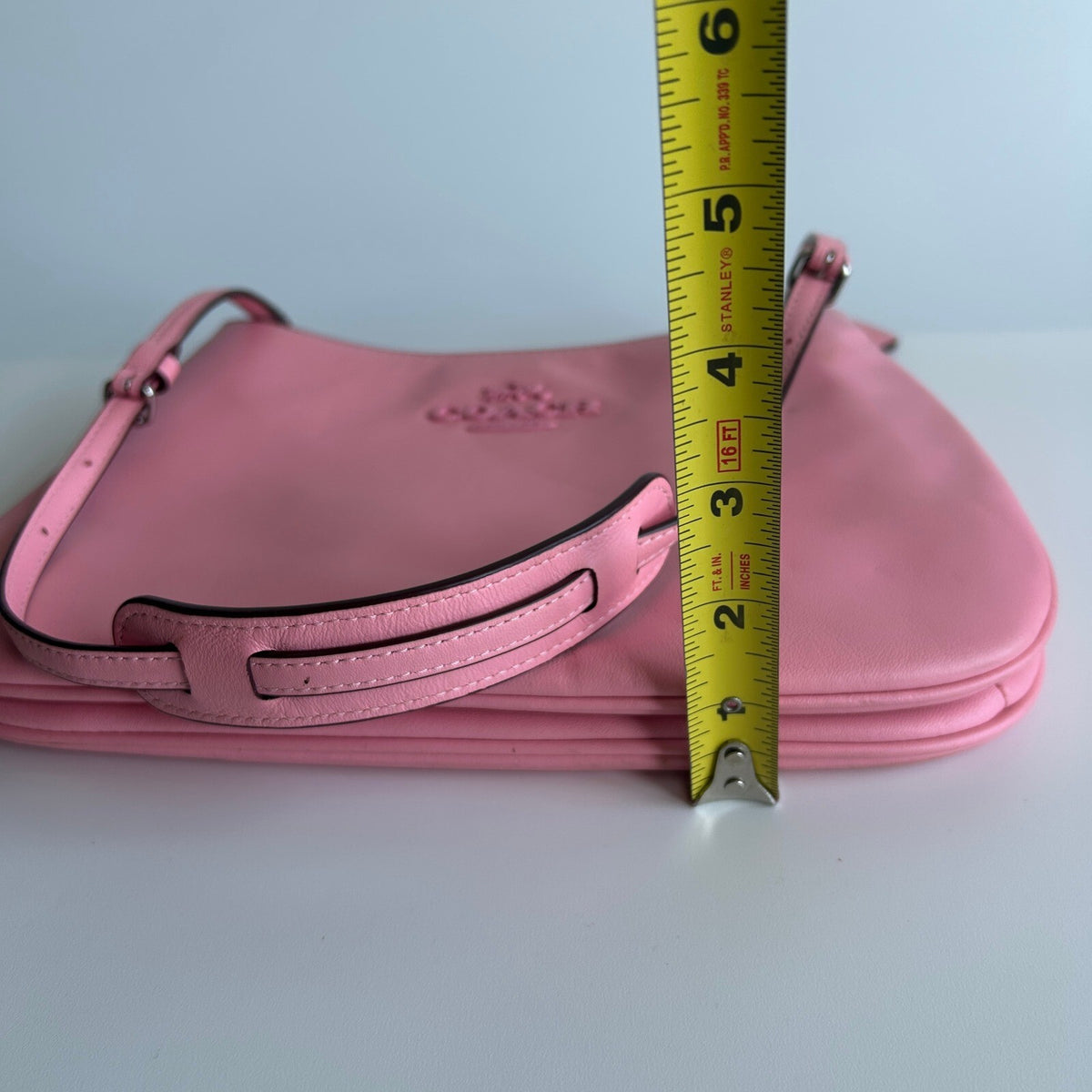 Coach Penelope Pink Leather Shoulder Bag C0952