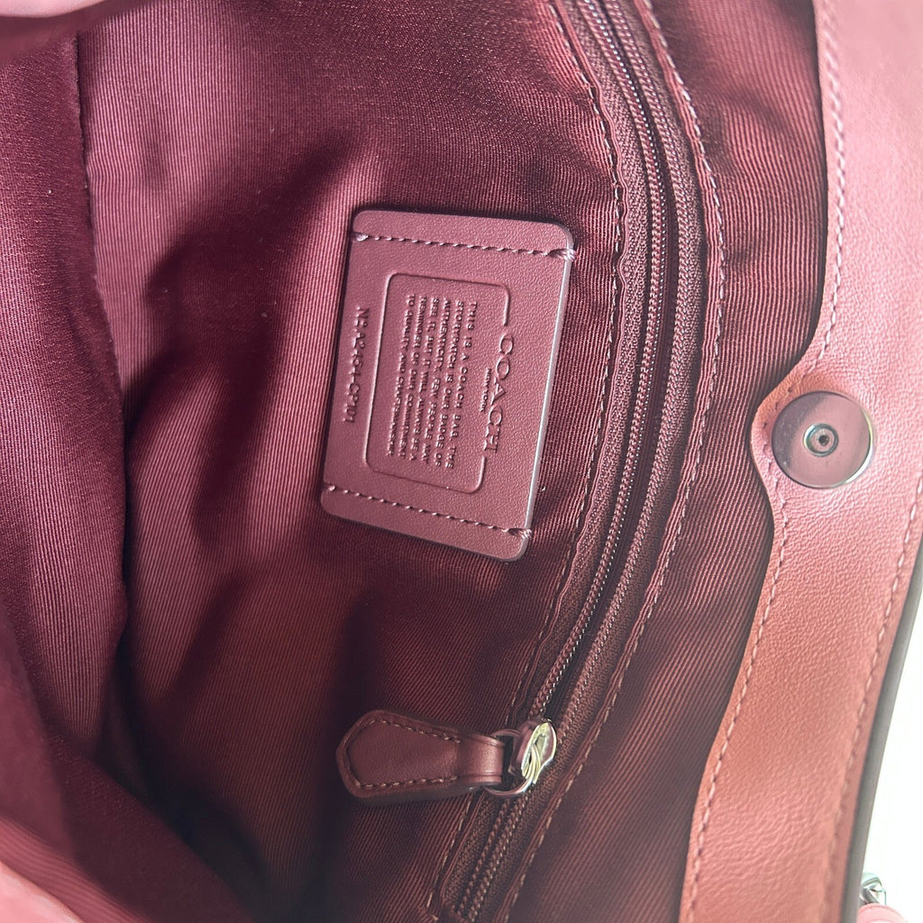 Coach Penelope Pink Leather Shoulder Bag C0952