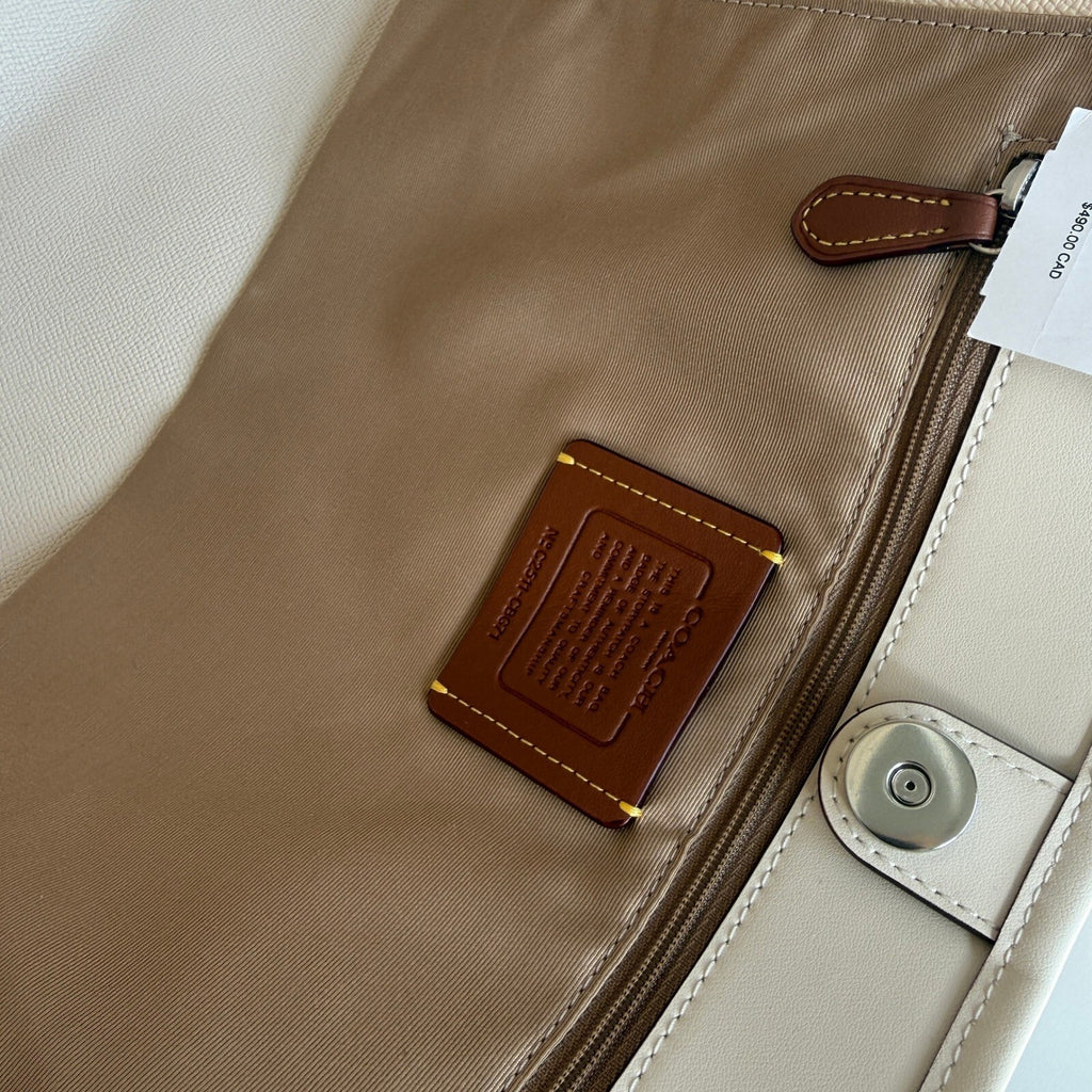 Coach City Tote Sand Multi Signature Canvas Floral Bag CBG71