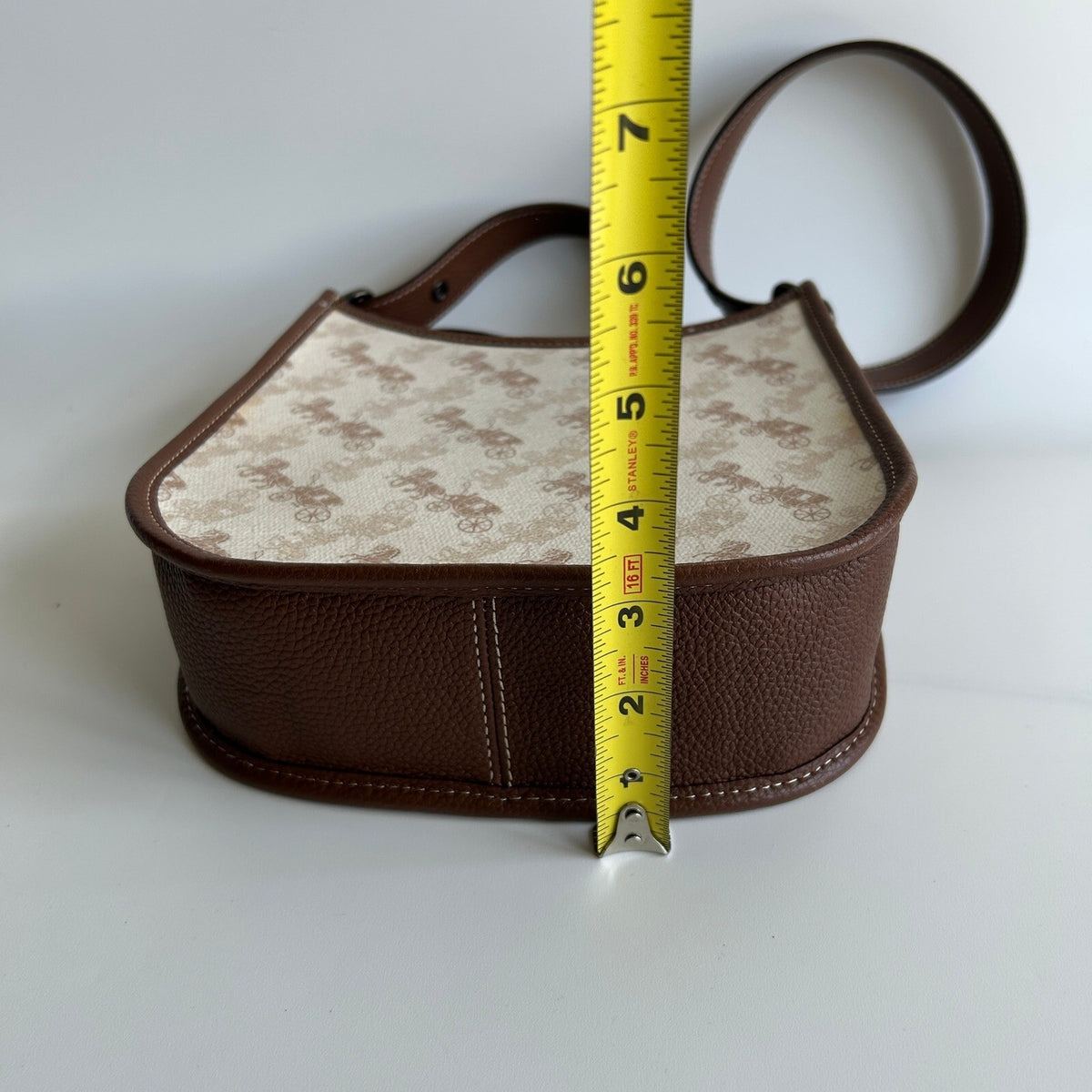 Coach Emery Crossbody Bag Horse and Carriage Coated Canvas Leather 89142