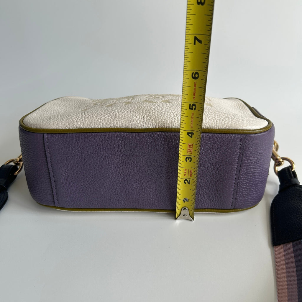 Coach Jes Crossbody Camera Bag in Colorblock Pebbled Leather11