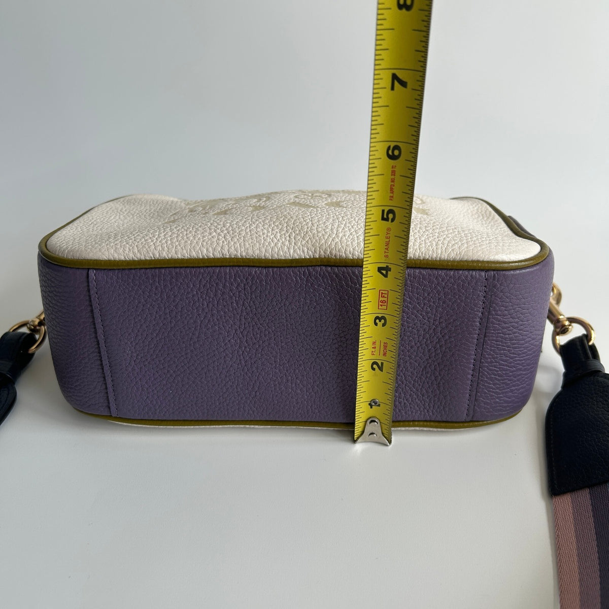 Coach Jes Crossbody Camera Bag in Colorblock Pebbled Leather11