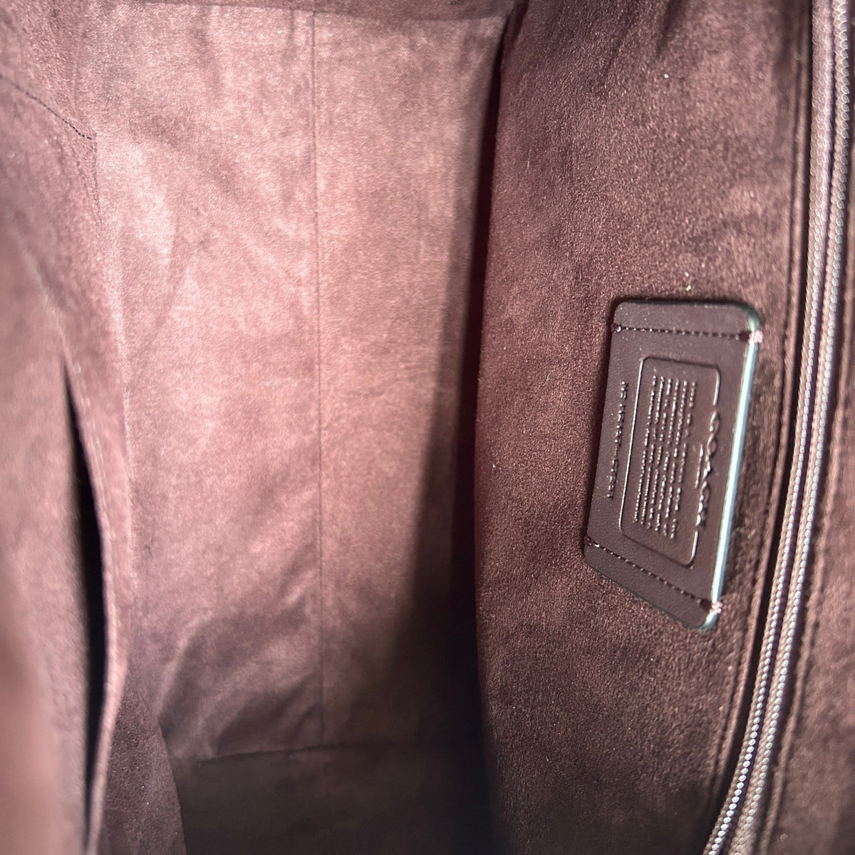 Coach Kleo Backpack Brown Black Signature Canvas Suede C5648 Excellent7