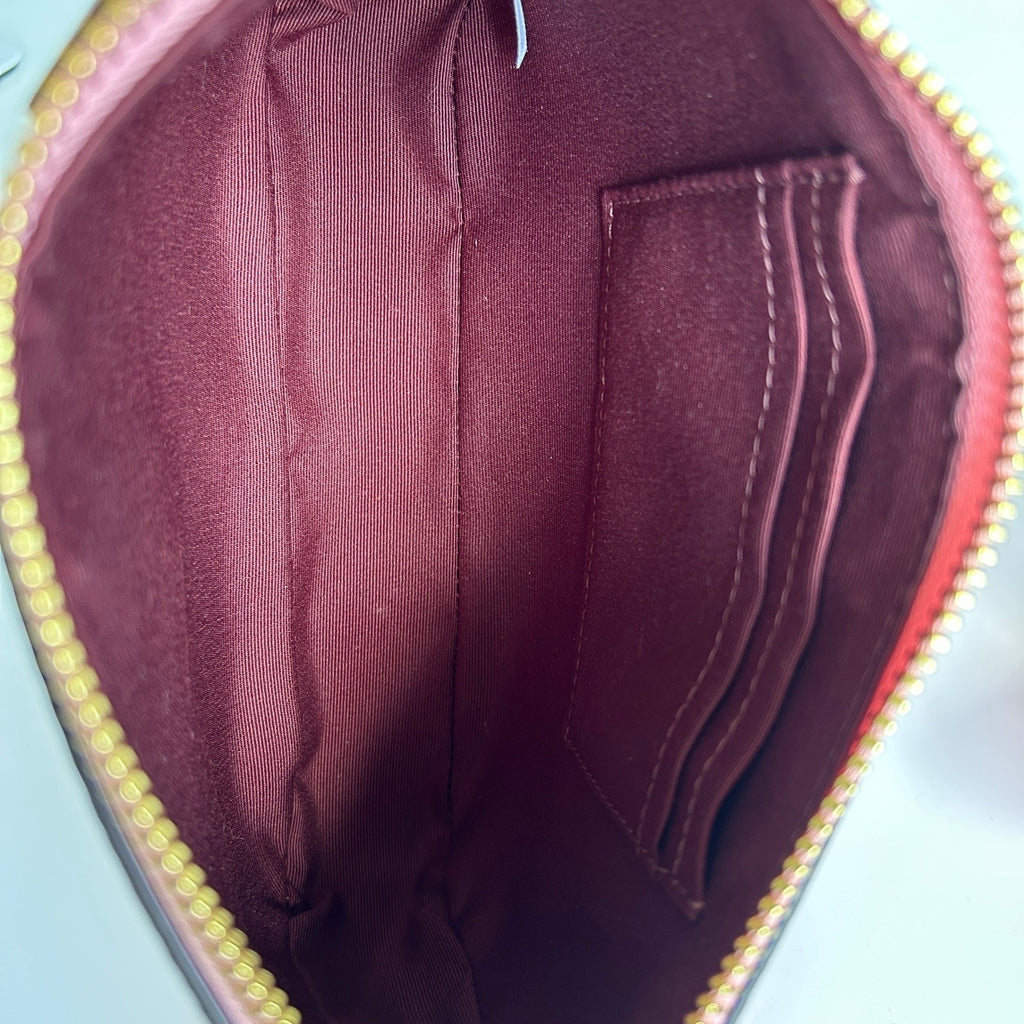 Coach Nolita 19 Pink Cherry Pebbled Leather Shoulder Bag Excellent5
