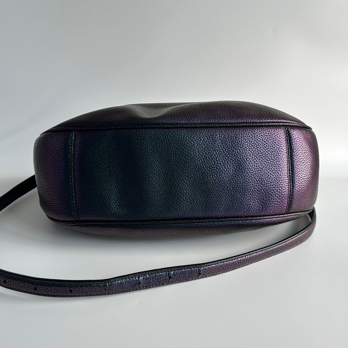 Coach Harley Hobo Iridescent Leather Bag Wallet Set F24352 Good2
