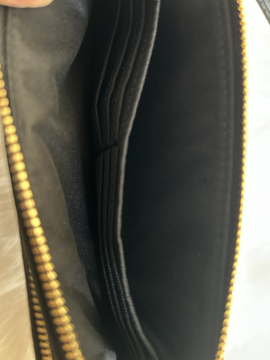 Coach Signature Double Zip Wallet Brown Black Canvas Leather New2