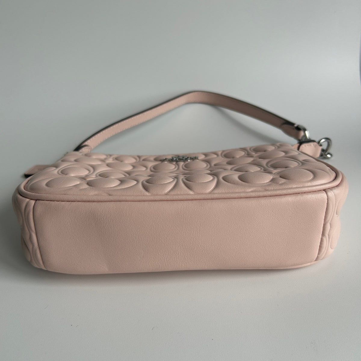 Coach Nolita 19 Shell Pink Debossed Leather Shoulder Bag Excellent2
