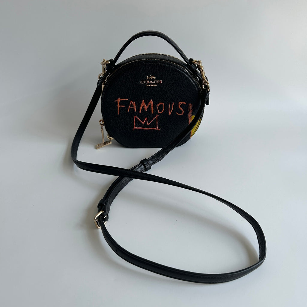 Coach X Jean-Michel Basquiat Canteen Crossbody Handbag1