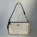 Coach Nolita 19 Chalk White Pebbled Leather Shoulder Bag Excellent0