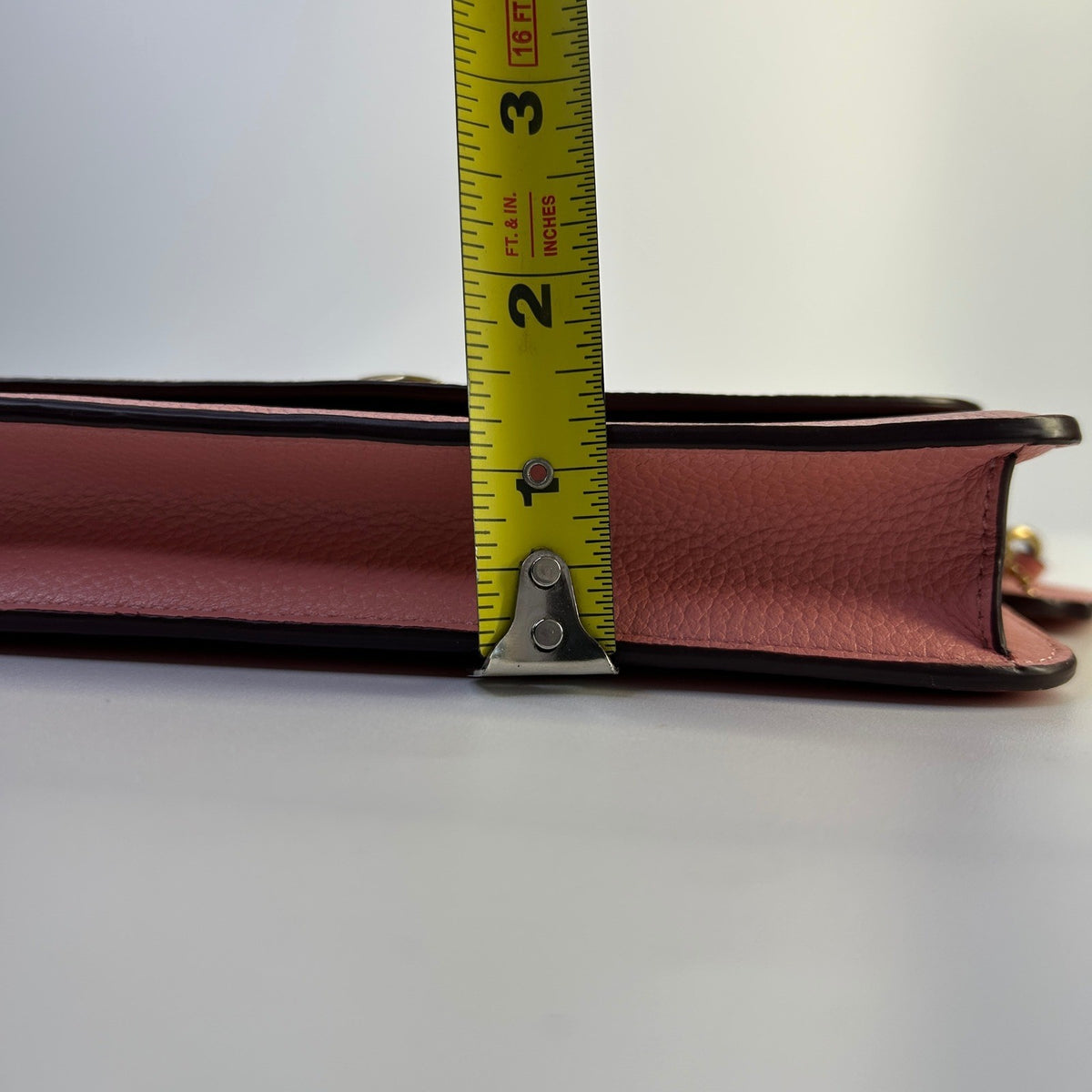 Coach Hayden Crossbody Pink Pebbled Leather Bag Excellent6