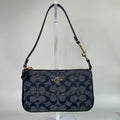 Coach Nolita 19 Signature Chambray Leather Shoulder Bag Excellent0