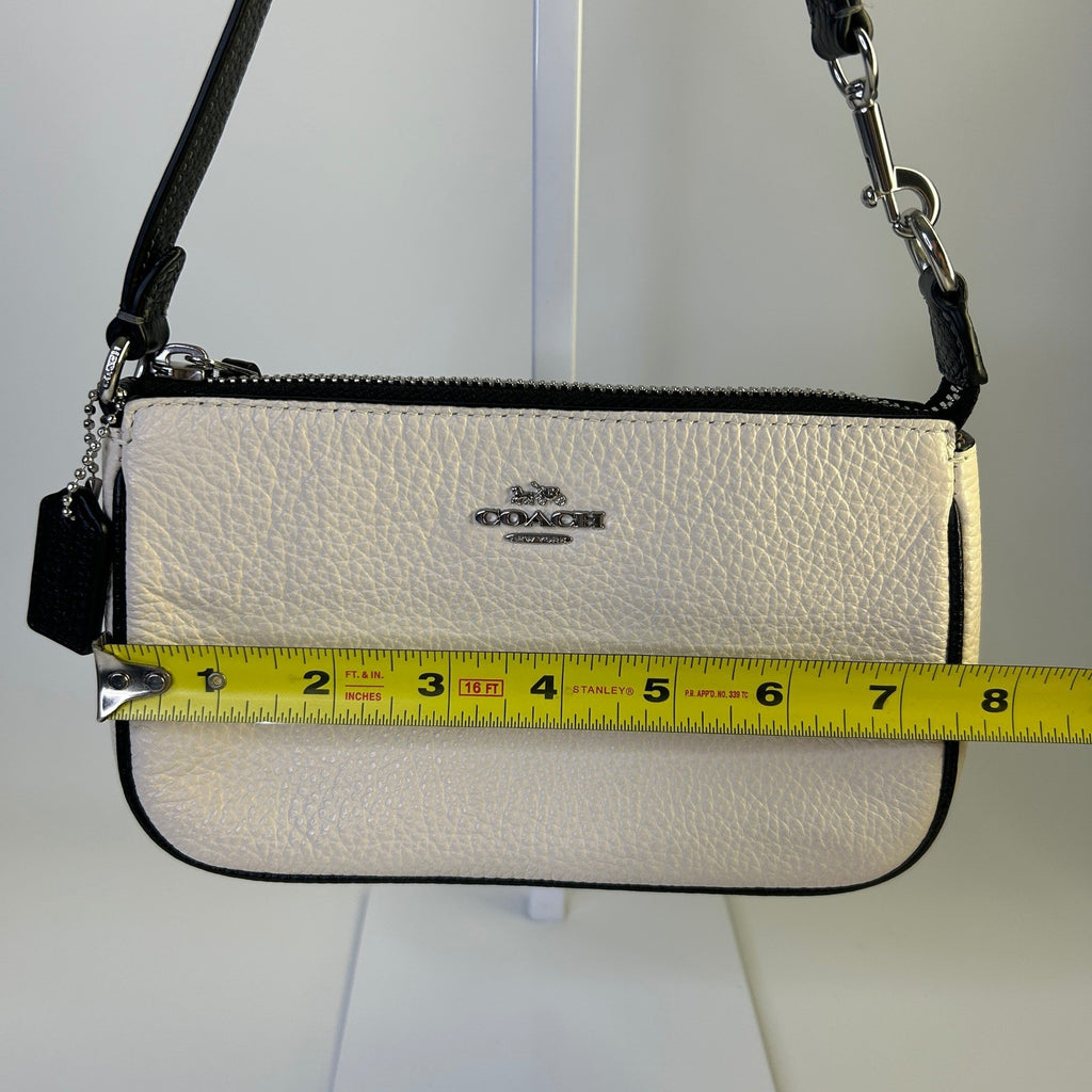 Coach Nolita 19 Chalk White Pebbled Leather Shoulder Bag Excellent3