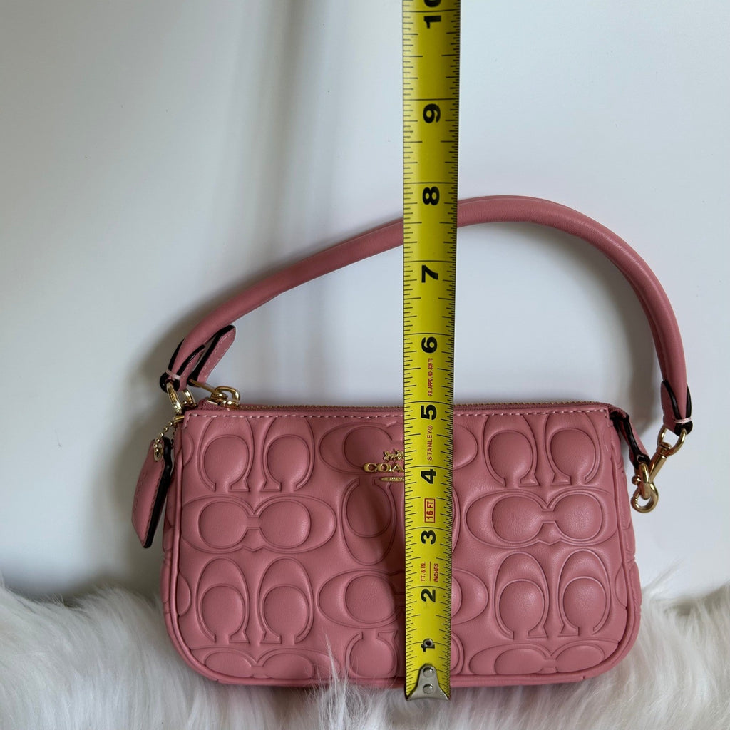 Coach Nolita 19 Pink Quilted Leather Shoulder Bag Excellent8