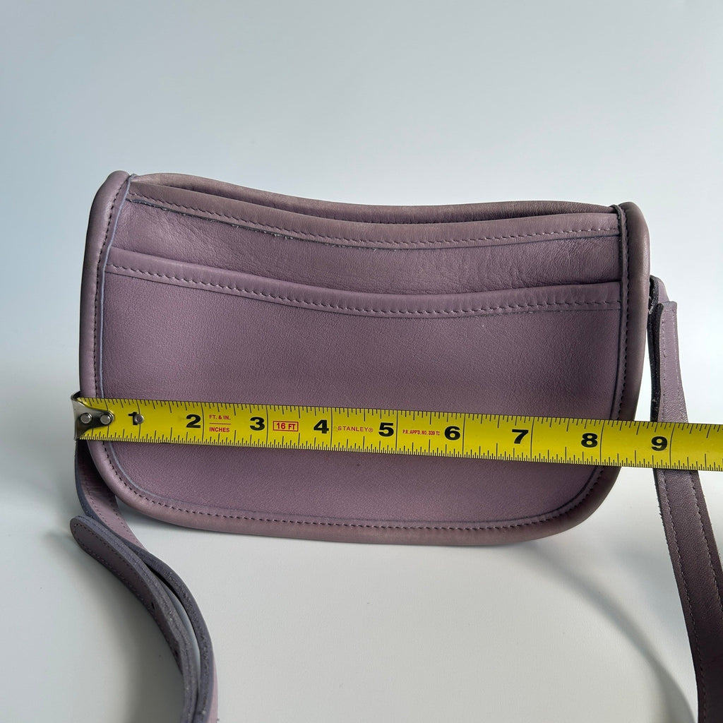 Coach Swinger 20 Purple Glove Tanned Leather Crossbody Bag 9031 Excellent6