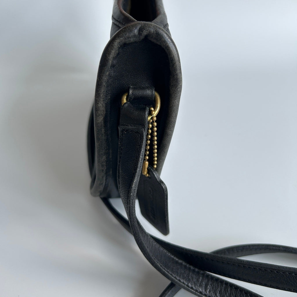 Coach Wendie 9031 Black Leather Crossbody Shoulder Bag Vintage2