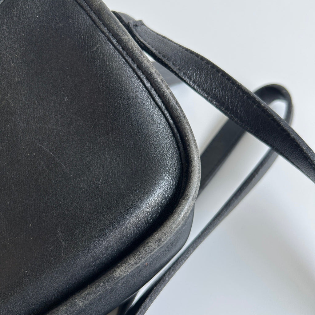 Coach Wendie 9031 Black Leather Crossbody Shoulder Bag Vintage4