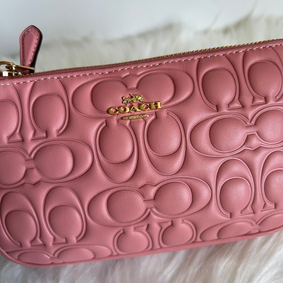 Coach Nolita 19 Pink Quilted Leather Shoulder Bag Excellent4