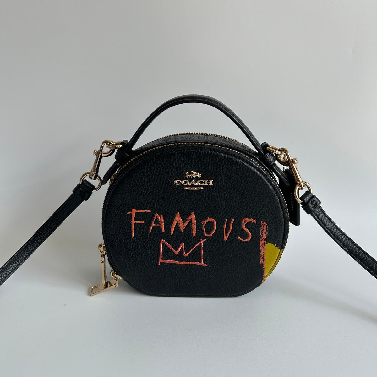 Coach X Jean-Michel Basquiat Canteen Crossbody Handbag0