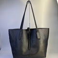 Coach Market Tote Iridescent Hologram Buffalo Leather Bag 54631 Good0