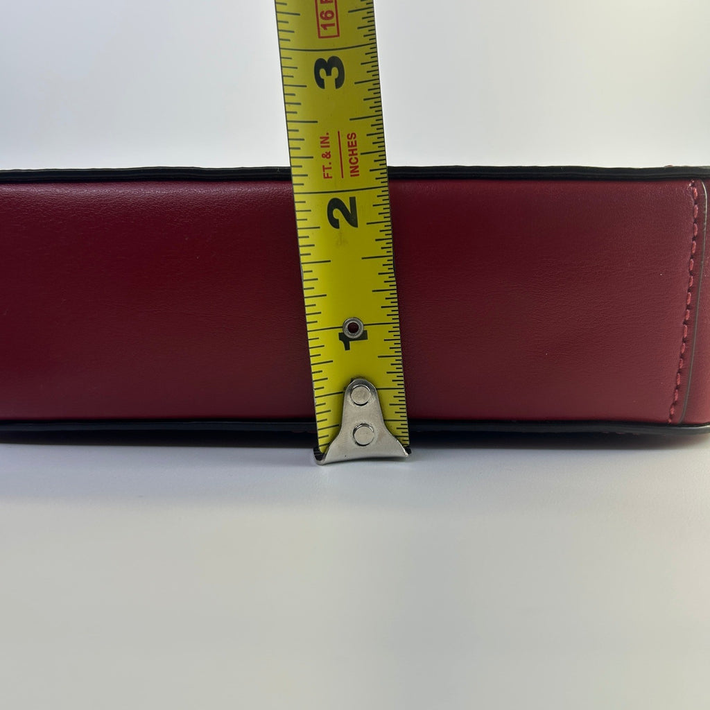 Coach Mini Camera Bag Red Signature Canvas Crossbody 91677 Excellent5