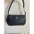 Coach Nolita 19 Black Quilted Leather Signature Shoulder Bag Excellent0