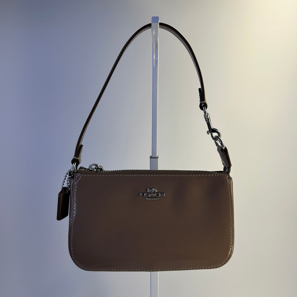 Coach Nolita 19 Clay Patent Leather Mini Shoulder Bag CCF63 NEW0