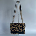 Coach Klare Crossbody Leopard Print Leather Bag CV944 Excellent0