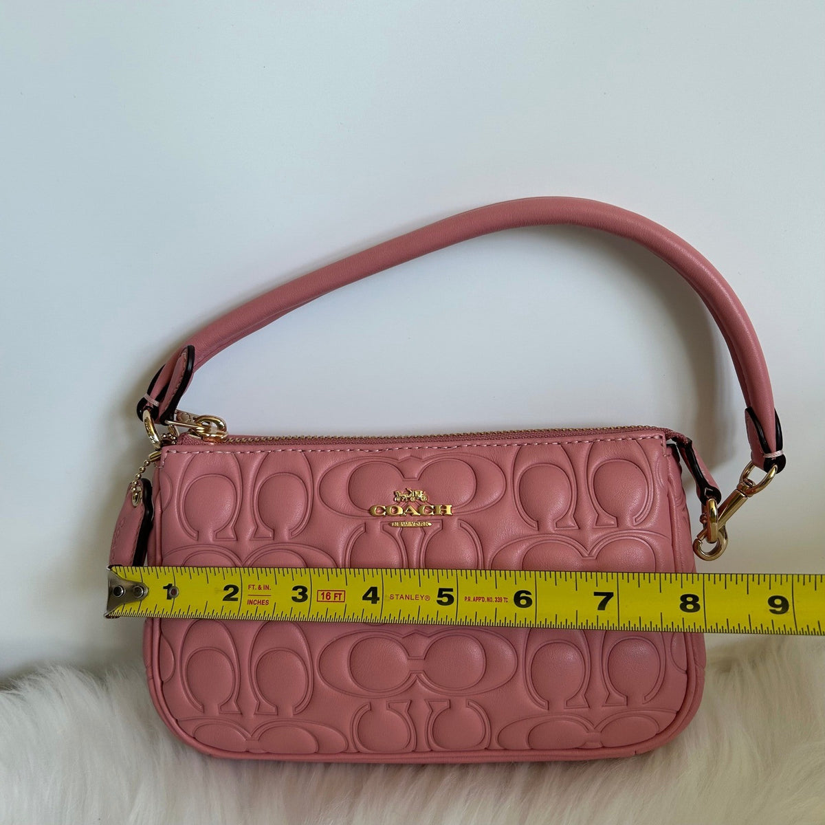 Coach Nolita 19 Pink Quilted Leather Shoulder Bag Excellent7