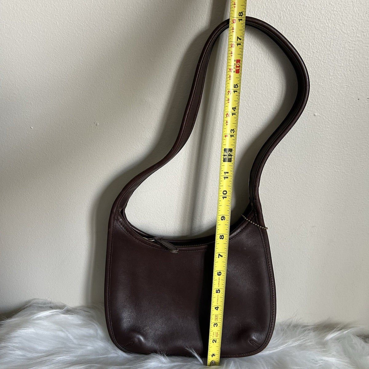 Coach Ergo 9020 Brown Glovetanned Leather Small Hobo Shoulder Bag Good5