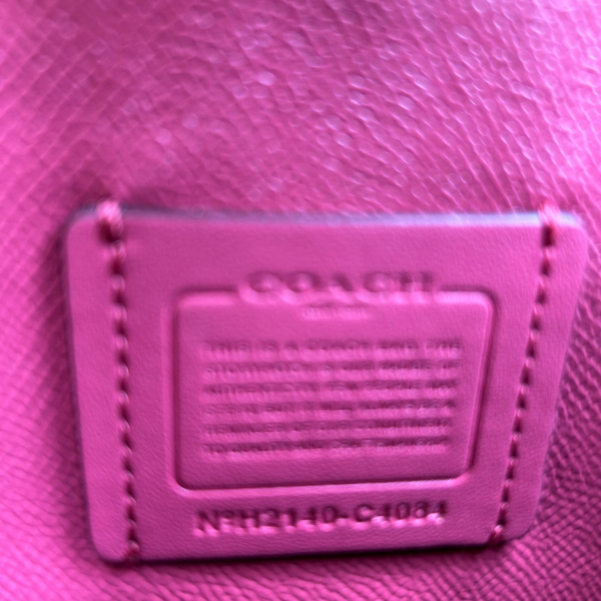Coach Mollie Tote 25 Faded Blush Pebbled Leather Crossbody Bag Excellent5
