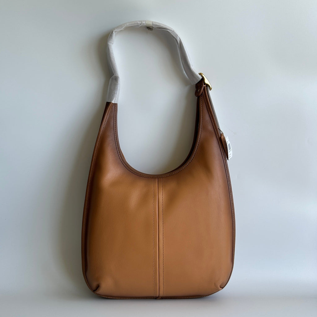 Coach Ergo 33 Natural Glovetanned Leather Shoulder Bag Excellent0