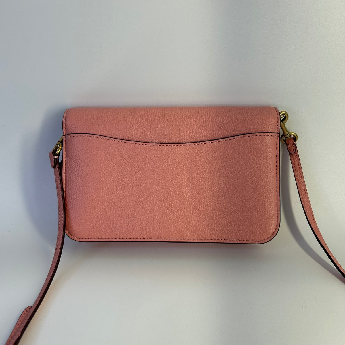 Coach Hayden Crossbody Pink Pebbled Leather Bag Excellent1