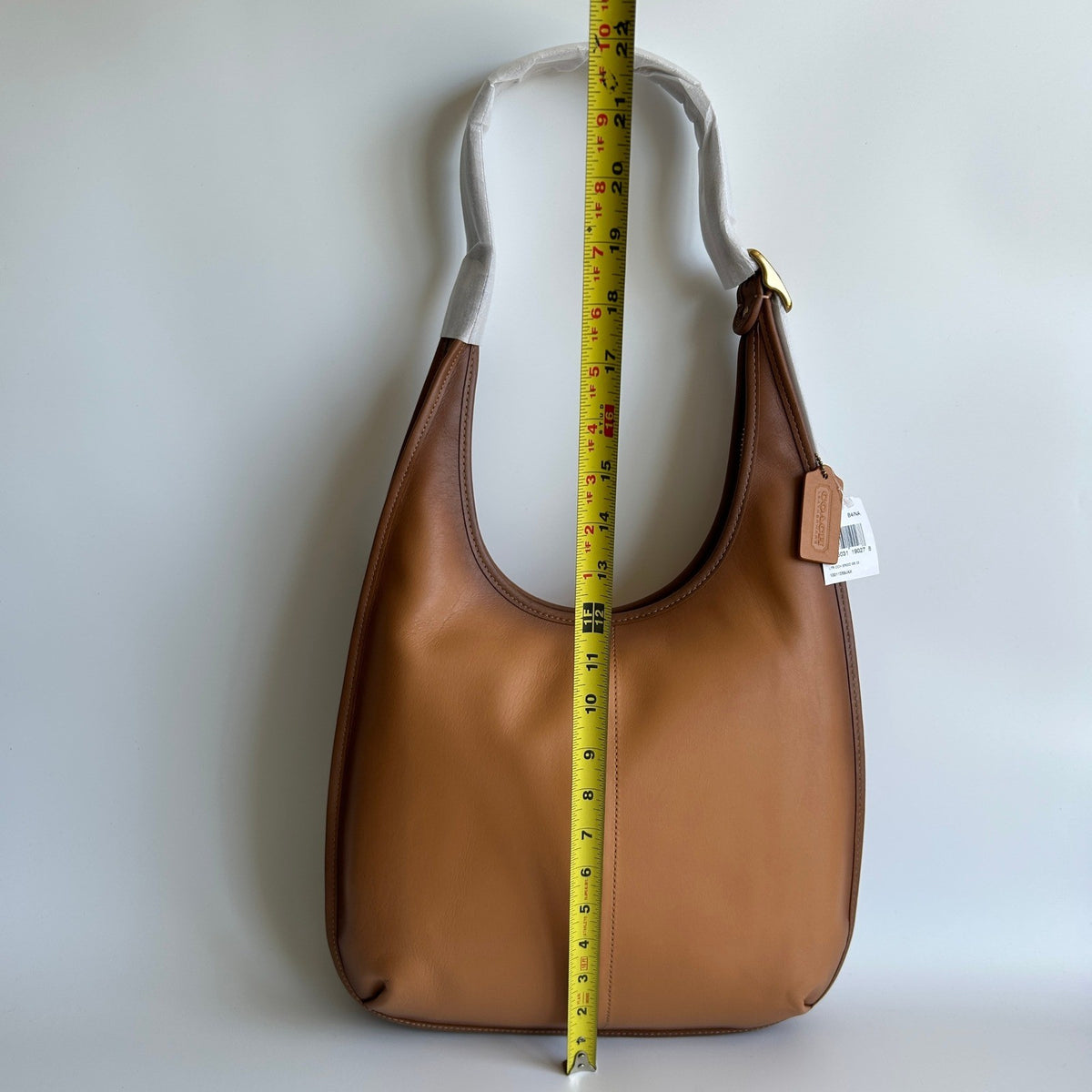 Coach Ergo 33 Natural Glovetanned Leather Shoulder Bag Excellent9
