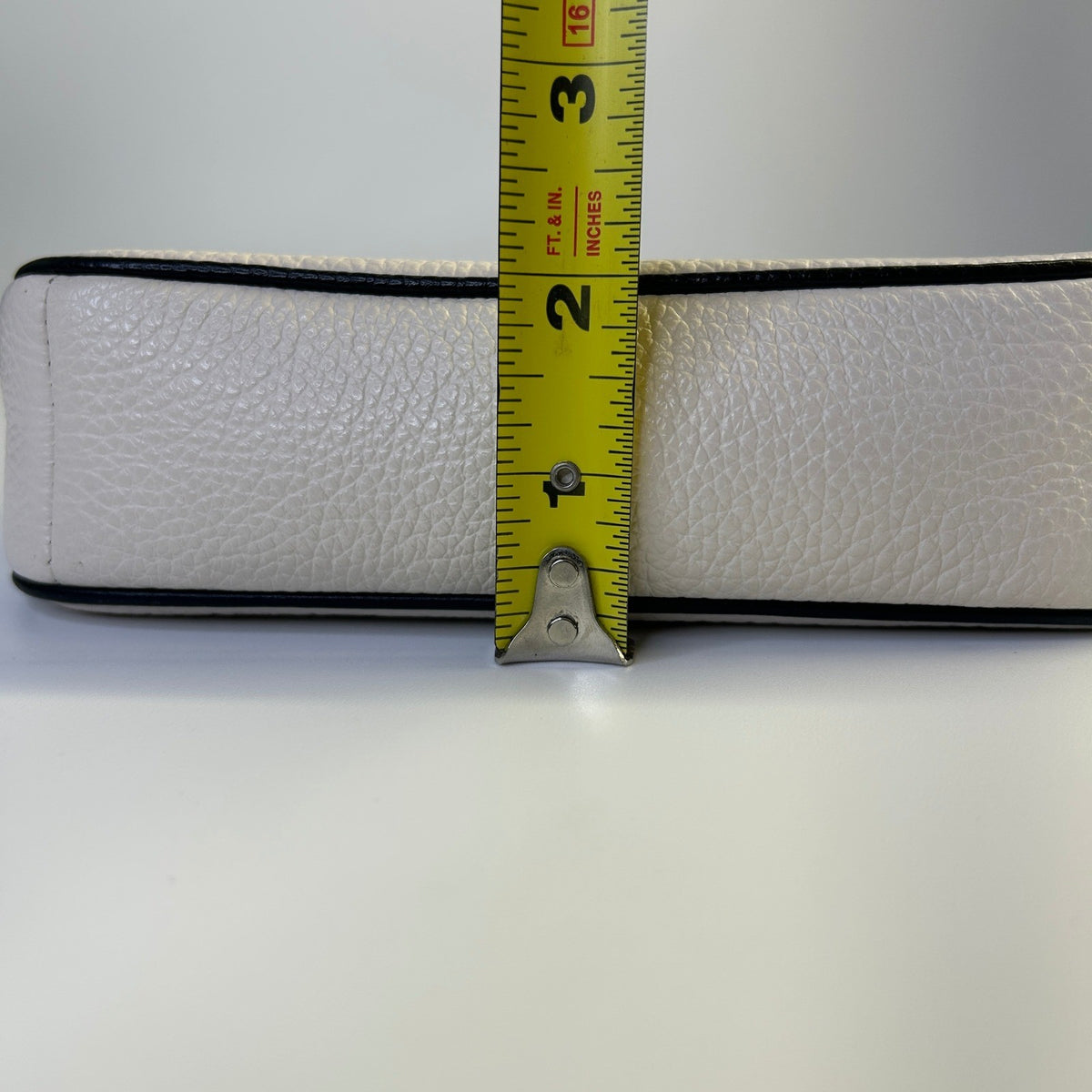 Coach Nolita 19 Chalk White Pebbled Leather Shoulder Bag Excellent5