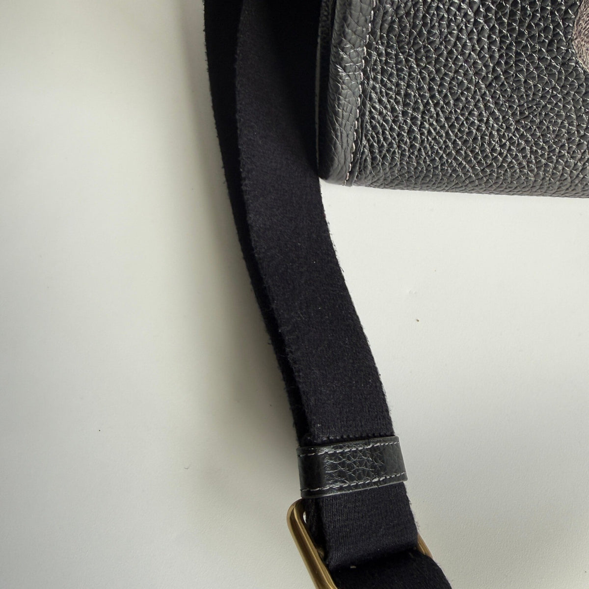 Coach Cargo Tote 26 Black Pebble Leather Crossbody CAM665