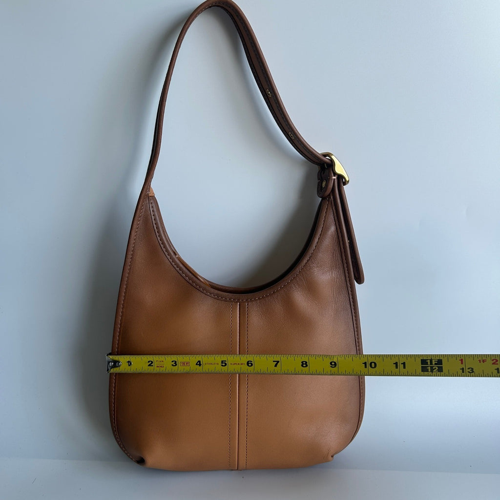 Coach Ergo British Tan Leather Hobo Shoulder Bag C2265